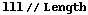 lll // Length