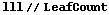 lll // LeafCount