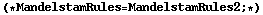 (* MandelstamRules = MandelstamRules2 ; *)