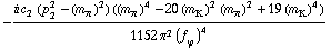 -(i c _ 2^(  ) (p _ 2^2 - (m _ π^(�   ))^2) ((m _ π^(�   ))^4 - 20 (m _ K^(�   ))^2 (m _ π^(�   ))^2 + 19 (m _ K^(�   ))^4))/(1152 π^2 (f _ ϕ^(�   ))^4)
