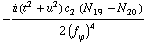 -(i (t^2 + u^2) c _ 2^(  ) (N _ 19^(  ) - N _ 20^(  )))/(2 (f _ ϕ^(�   ))^4)