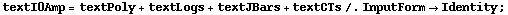 textI0Amp = textPoly + textLogs + textJBars + textCTs /. InputForm -> Identity ;