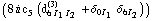 (           (3)                                )   8 i c   (d        + δ      δ     )        5    6 I  I          0  I        6  I                1  2             1           2
