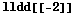 lldd[[-2]]