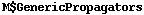 M$GenericPropagators